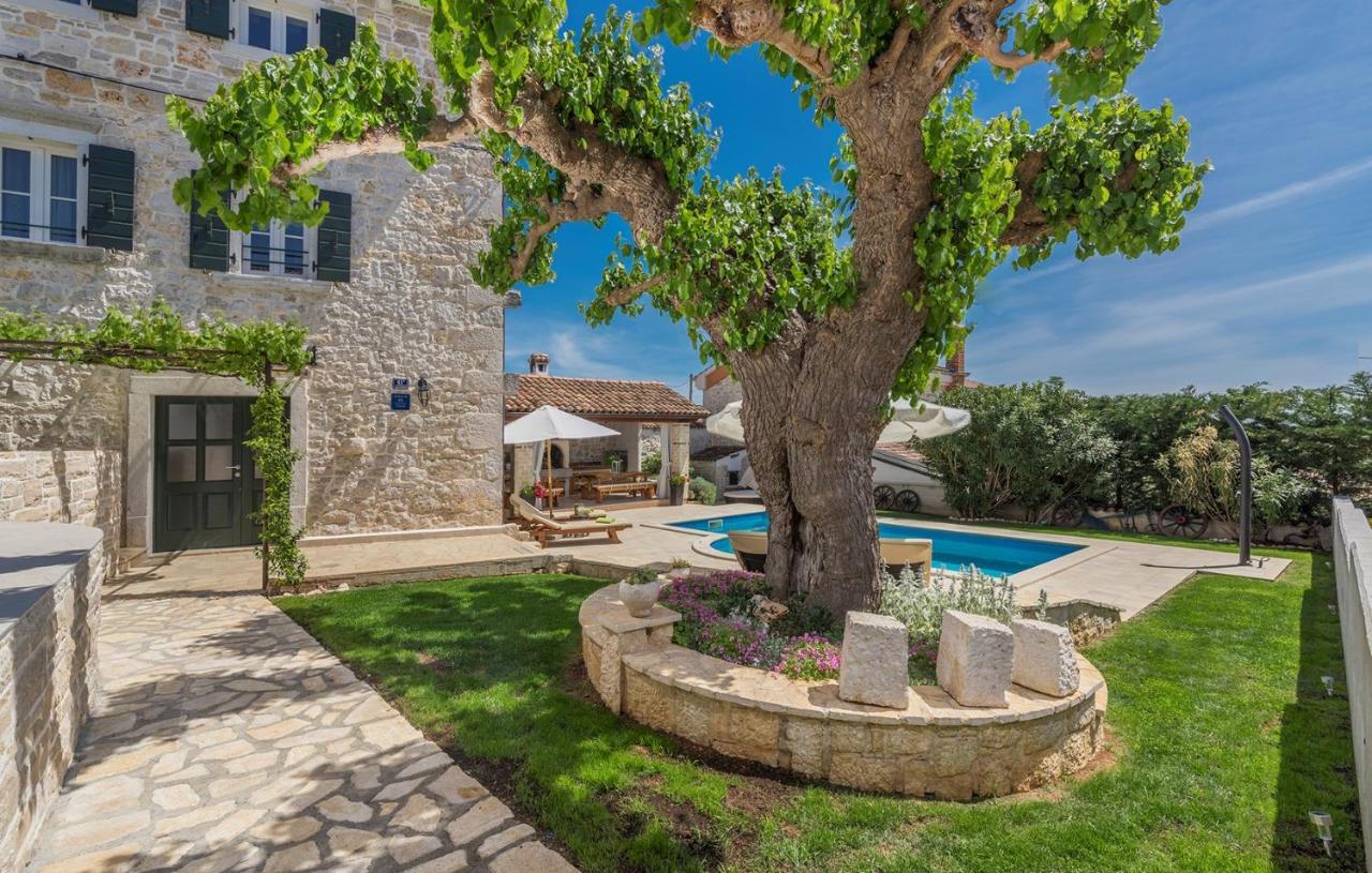 Villa Beautiful Stone House - Parentium With Private Pool Dracevac